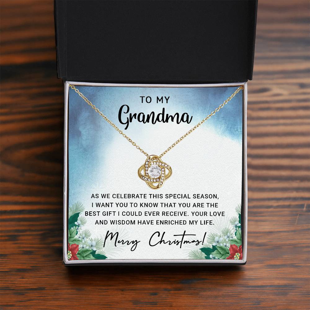 A Christmas Necklace for Grandma: Cherish Moments, Sparkle Memories A1089