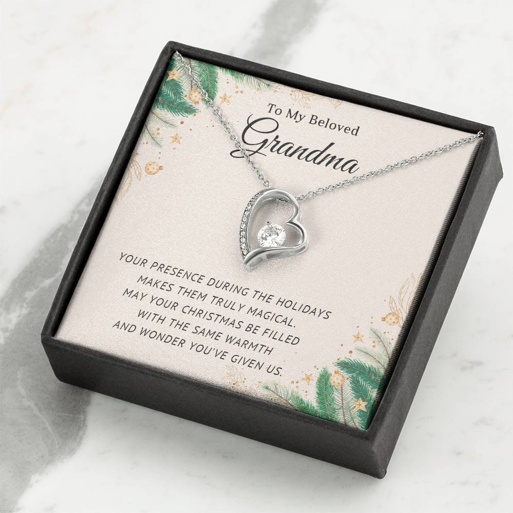 Celebrate Grandma’s Legacy with a Stunning Christmas Necklace Gift A1090