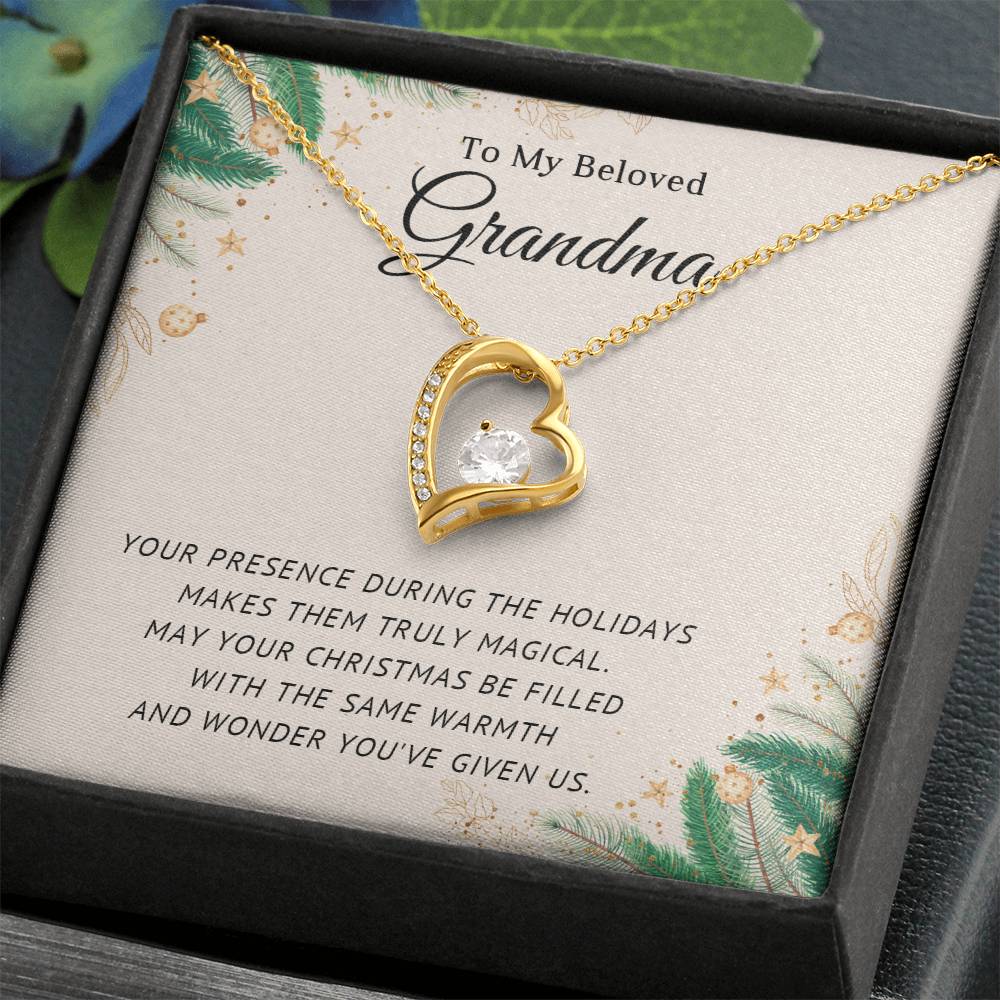 Celebrate Grandma’s Legacy with a Stunning Christmas Necklace Gift A1090