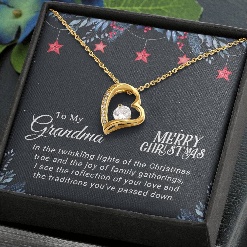 Honor Grandma’s Love with a Custom Christmas Necklace A1087